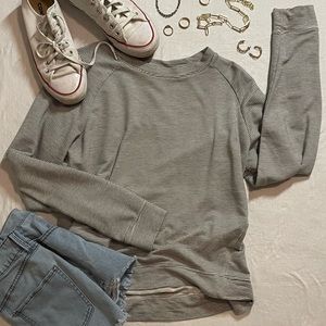 Striped Long Sleeve Sweatshirt